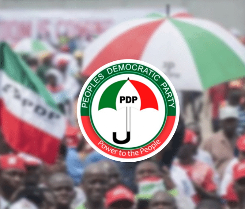 Heavy Security As Protest Rocks PDP Secretariat In Abuja Over National