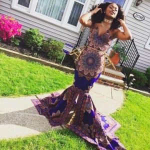 Girl's African-themed dress called 'tacky for prom' by teacher
