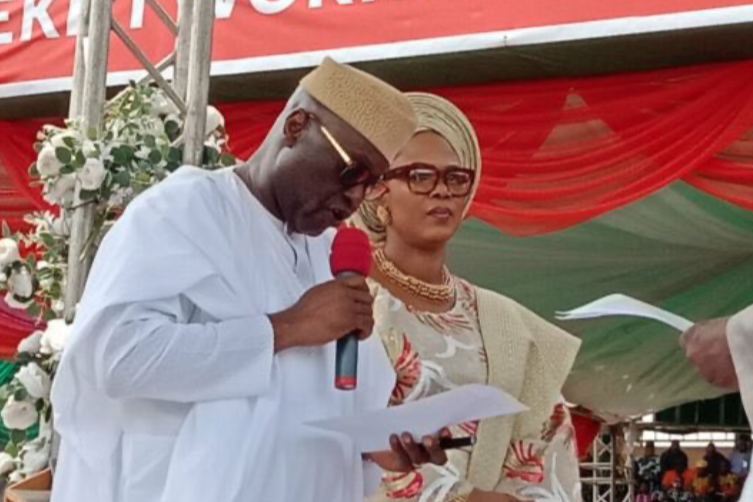 Massive Crowd As Abiodun Oyebanji Takes Oath Of Office As New Ekiti ...