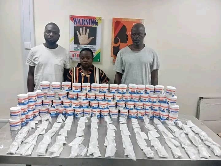 Ndlea Busts Uk-bound Cocaine Packed In Cream Containers, Others At Lago