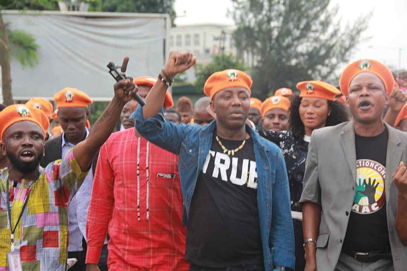 Sowore Vows To Lead Mass Protest To Presidential Villa To Demand Nnamdi