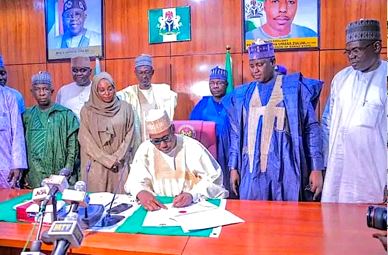 Borno State Governor Signs N358.7 Billion Appropriation Bill