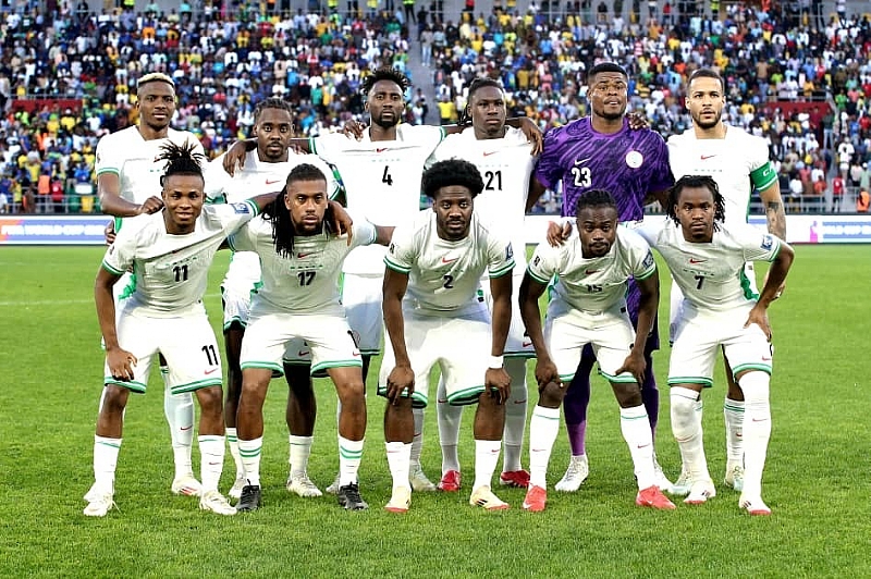 Osimhen Leads Attack as Chelle Unveils Super Eagles Line-Up Against Gabon