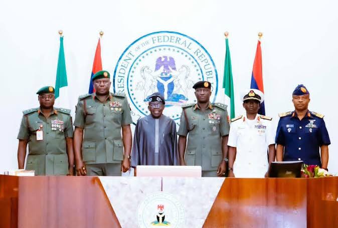 President Tinubu Summons Service Chiefs To Closed-door Meeting Amid Rising Insec