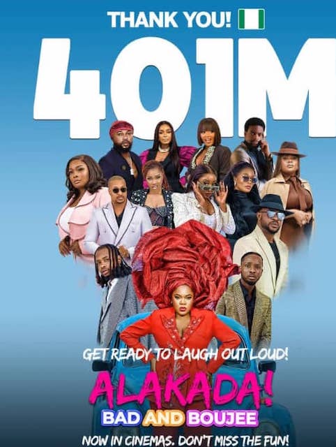 Toyin Abraham’s movie grosses N401m in box office