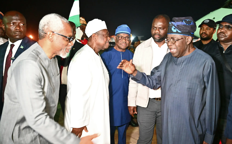 President Tinubu Ends Overseas Trip, Returns To Abuja After Abu Dhabi S