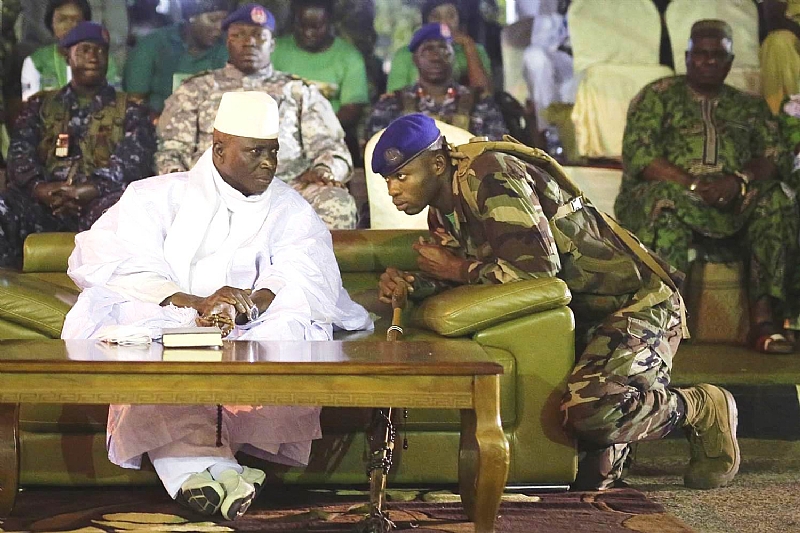 Gambian Army joins ECOWAS forces to remove Jammeh