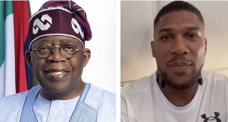 President Tinubu Speaks On Phone With Anthony Joshua After Deadly Road