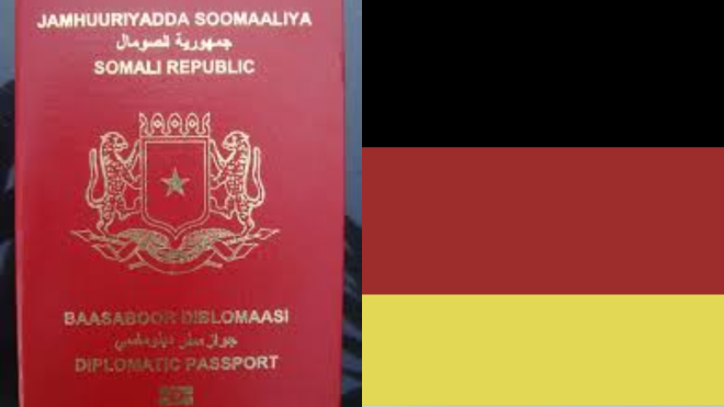 Germany Officially Recognizes Somali Diplomatic Passport