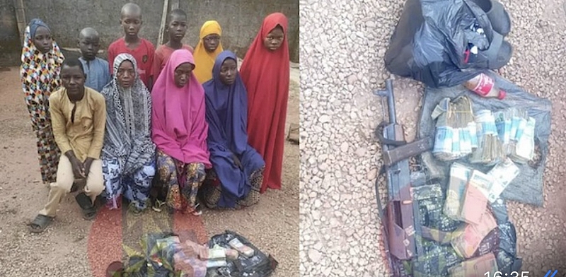 Nigeria Troops Rescue 10 Kidnapped Victims, Recover Arms, N1.6m Ransom In Kaduna