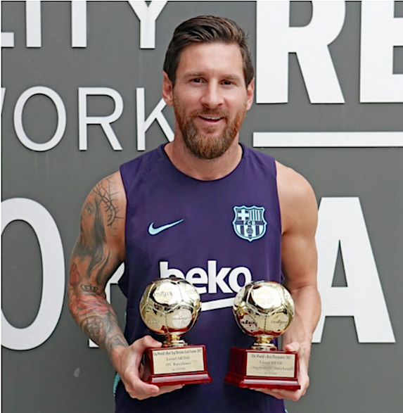 Messi Wins 2022 IFFHS Best Playmaker Award