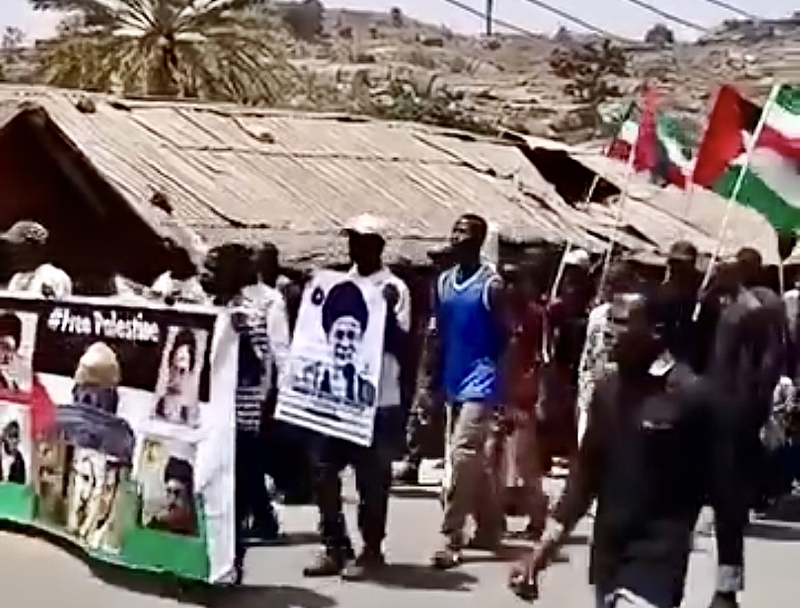 Video News: Protest Erupts In Niger State Over Killing Of Iran’s Suprem