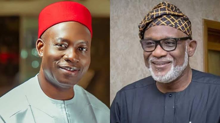 Akeredolu Congratulates Soludo Welcomes Him To Southern Governors Forum 