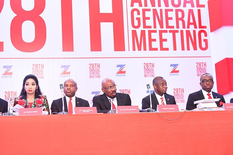 Zenith Bank’s Improved Pbt Of N232 Billion Excites Shareholders, With