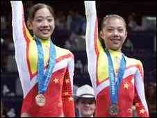 UNDERAGE GYMNAST COSTS CHINA SYDNEY OLYMPICS BRONZE