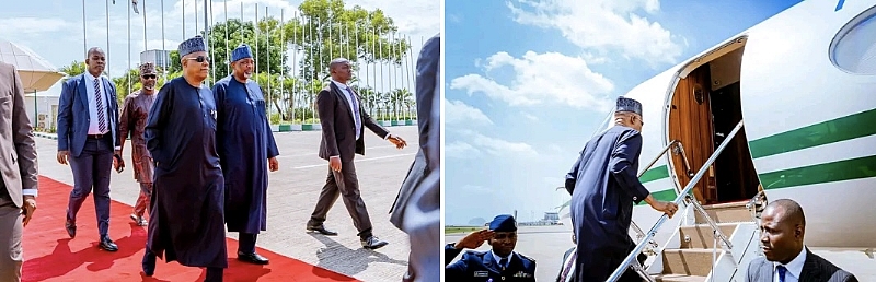 Shettima Departs Abuja To Represent Tinubu At Benin President’s Inaugur