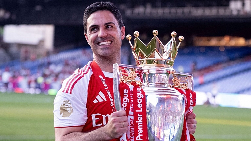 Mikel Arteta Wins Premier League Manager Of The Season Award