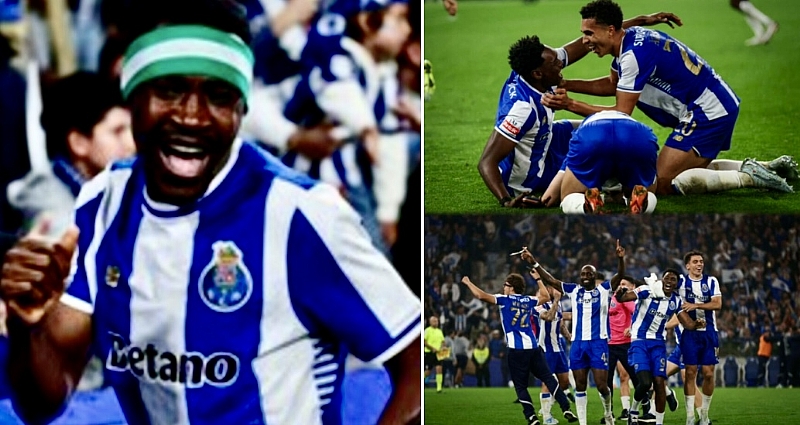 Nigerian Stars Moffi, Sanusi Celebrate Porto’s League Triumph