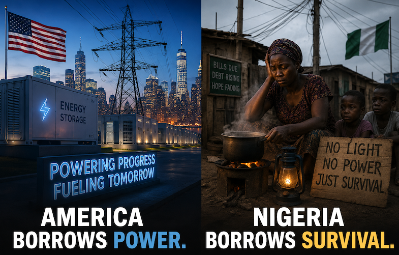 America Borrows Power, Nigeria Borrows Survival