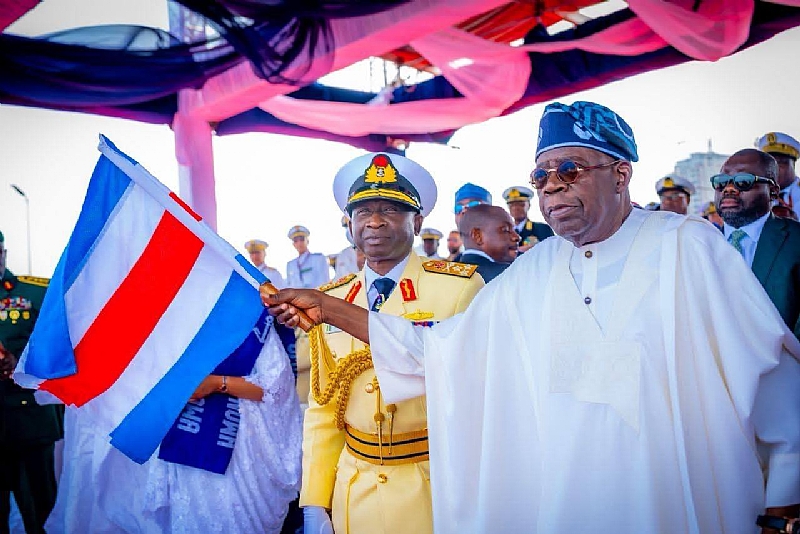 President Tinubu Commissions Three Nigerian Naval Vessels