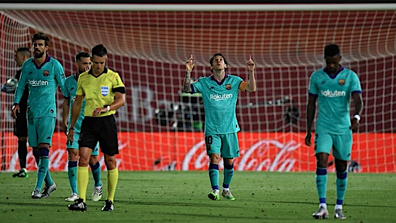 Messi Runs The Show As Barcelona Spank Mallorca