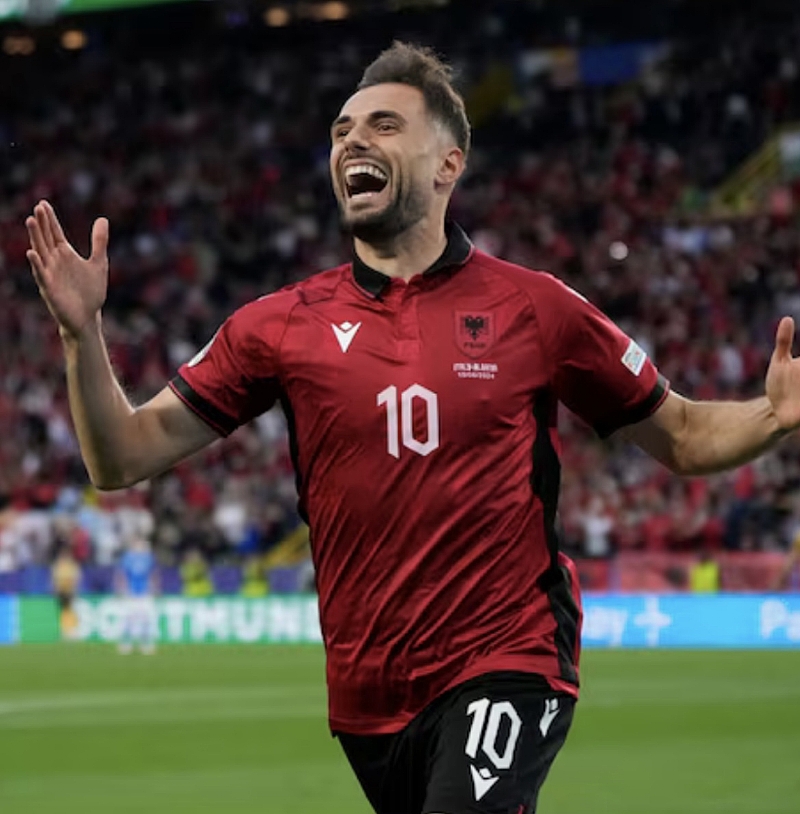 Euro 2024: Albania's Bajrami Scores Fastest Ever Goal