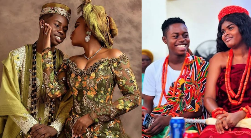 Peller Officially Pays Bride Price For Fiancée Jarvis In Benin City