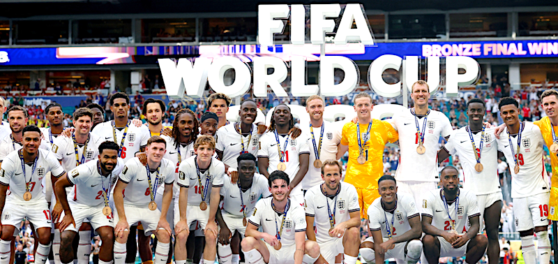 England Edge France 6-4 To Secure Third Pla