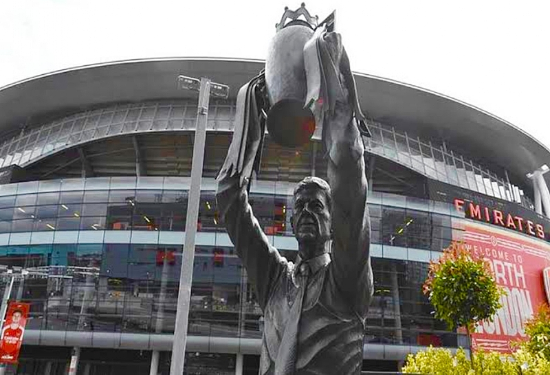 Arsene Wenger Statue Unveiled Outside Emirates Stadium