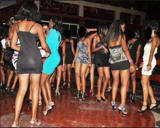 Prostitution Ghanaian Police Arrest 41 Nigerian Prostitutes 