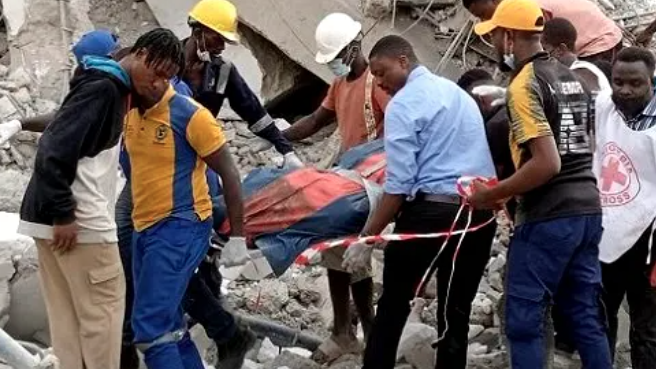 Four Dead Bodies Recovered In Lagos Collapsed Building, Commissioner ...