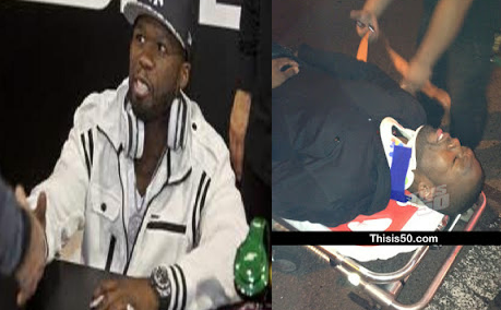50 CENT ‘DOING FINE’ AFTER CAR SMASH