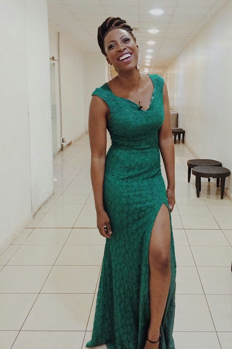 Media Personality Bolanle Olukanni Dazzles In Green As She Hosts Trevo 3rd Anniversary Africa 9544