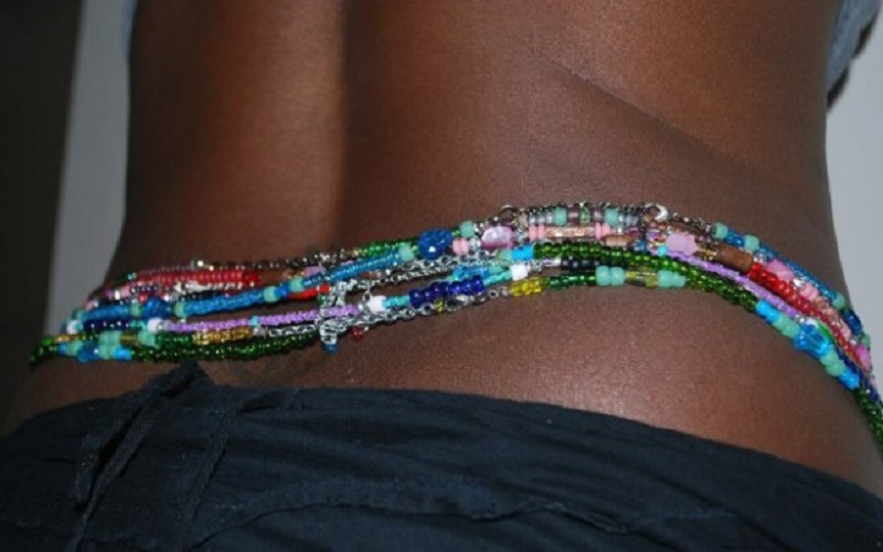 female waist beads