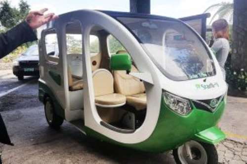 Firm begins sale of solar powered tricycles