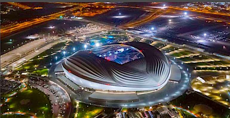 Al-Janoub Stadium, located in Al-Wakrah, Qatar 