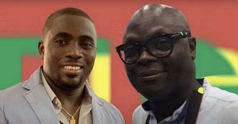 Journalists Loic Lawson (left) and Anani Sossou were arrested following a complaint by Togo's Minister of Urban Planning and Land Reform over social media posts discussing alleged (Screenshot: YouTube, Mises Ã  jour au Togo)
