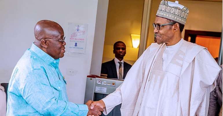 President Buhari And President Nana Akufo-addo 