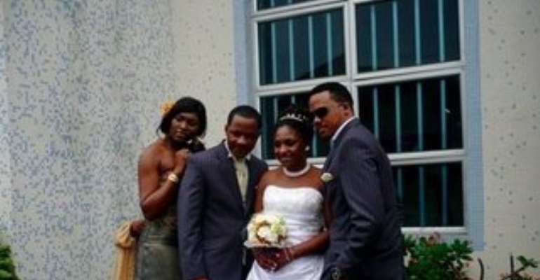 Kate Effiong and hubby