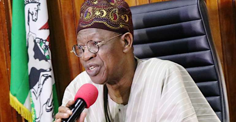 Mr. Lai Mohammed (Hon. Minister of Information and Culture) 