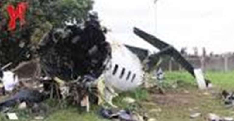 Debris from the Associated Airline Embraer 120 Aircraft