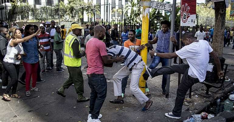 File Photo of Previous Xenophobic Attacks in South Africa