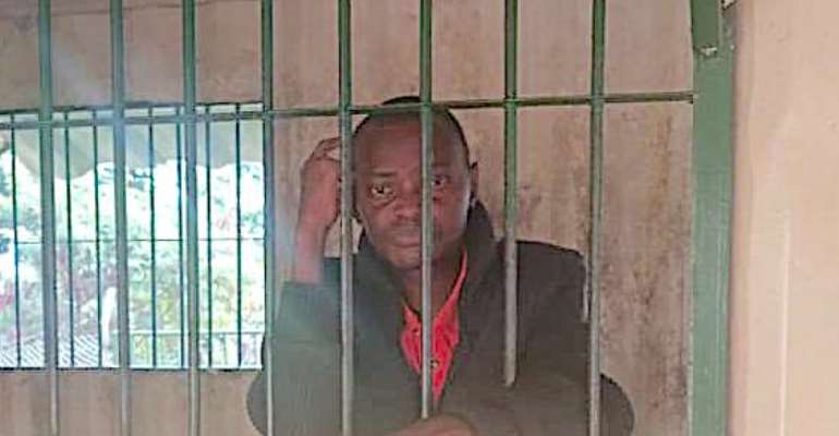 Norman Tumuhimbise, The Alternative Digitalk's executive director, was arrested during a March 10, 2022, police and military raid on the outlet offices.