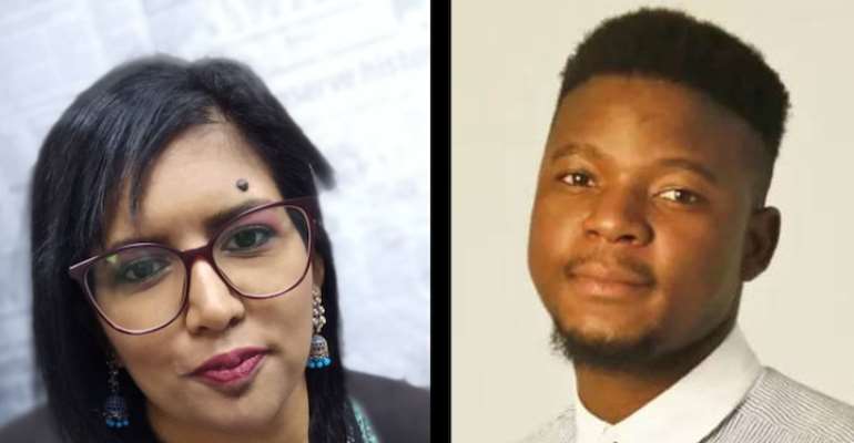 Police are investigating municipal workers' assault and robbery of The Witness photographer Moeketsi Mamane (right). The workers threatened Mamane and reporter ShornÃ© Bennie (left) as they were covering their protest.