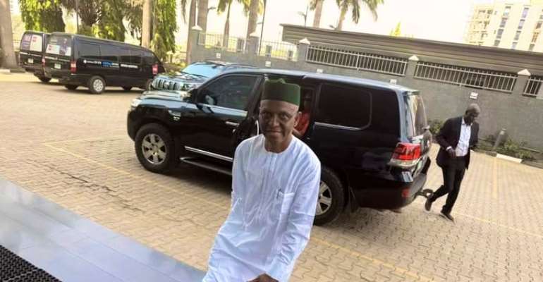 El-Rufai Leaving ICPC facility yesterday 