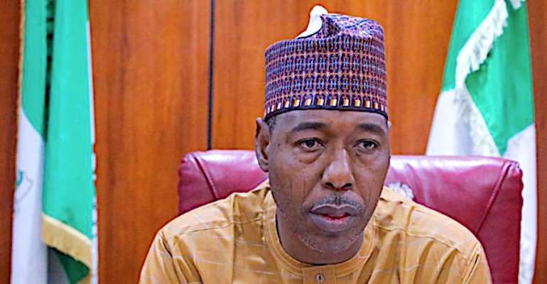 Gov. Babagana Umara Zulum (Borno State Governor)