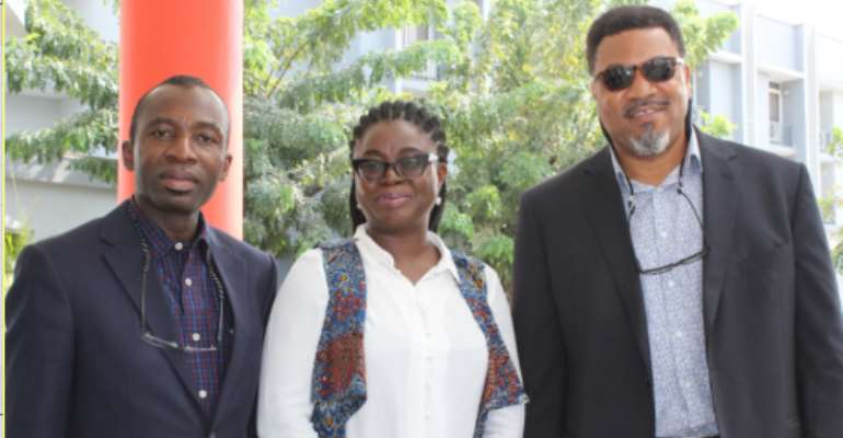 L-R:Chief Executive Officer (CEO) Red Star Express Plc, Sola Obabori; Technical Adviser to the Minister of Agriculture and Rural Development, Cynthia Umoru and Chief Executive Officer (CEO), Thelma Farms, Babatunde Ogunyemi during the Red Star Express Plc