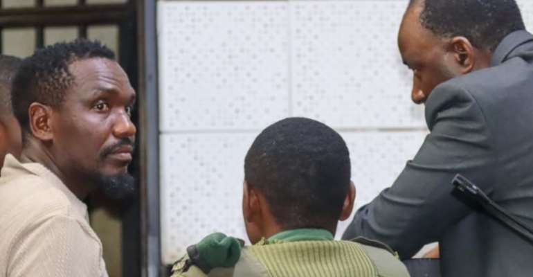 Blessed Mhlanga (left), a journalist for privately owned Heart and Soul Television in Zimbabwe, has spent the last 44 days in jail after being denied bail for the third time on April 7, 2024. (Photo: Courtesy of Lovejoy Mutongwiza)