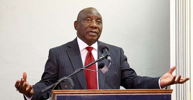 On April 3, South African President Cyril Ramaphosa, seen here addressing the Cape Town Press Club in February, signed the Judicial Matters Amendment Act (2023), which includes a provision repealing “the common law relating to the crime of defamation.