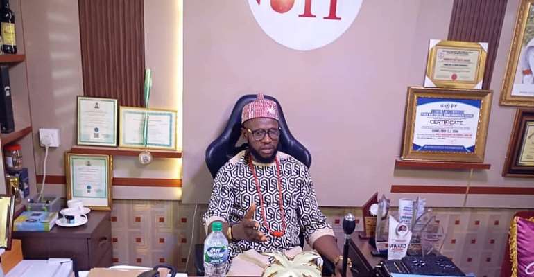 The Founder/CEO AFF Landport Global Estates Ltd,His Excellency, Evang Amb Prof High Chief C.J. Osim, Okemmuo